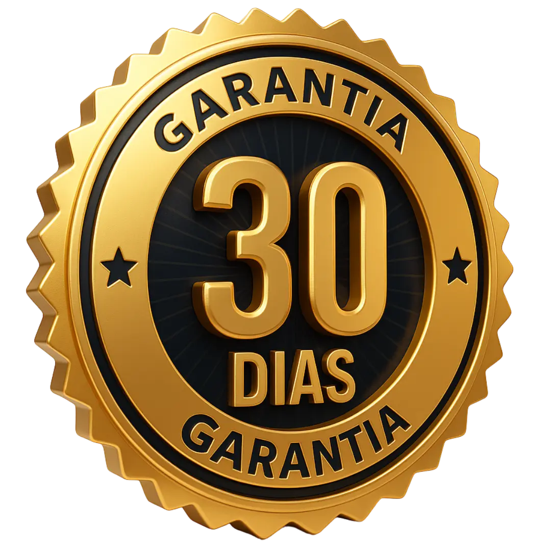 Garantia de 30 dias – risco zero